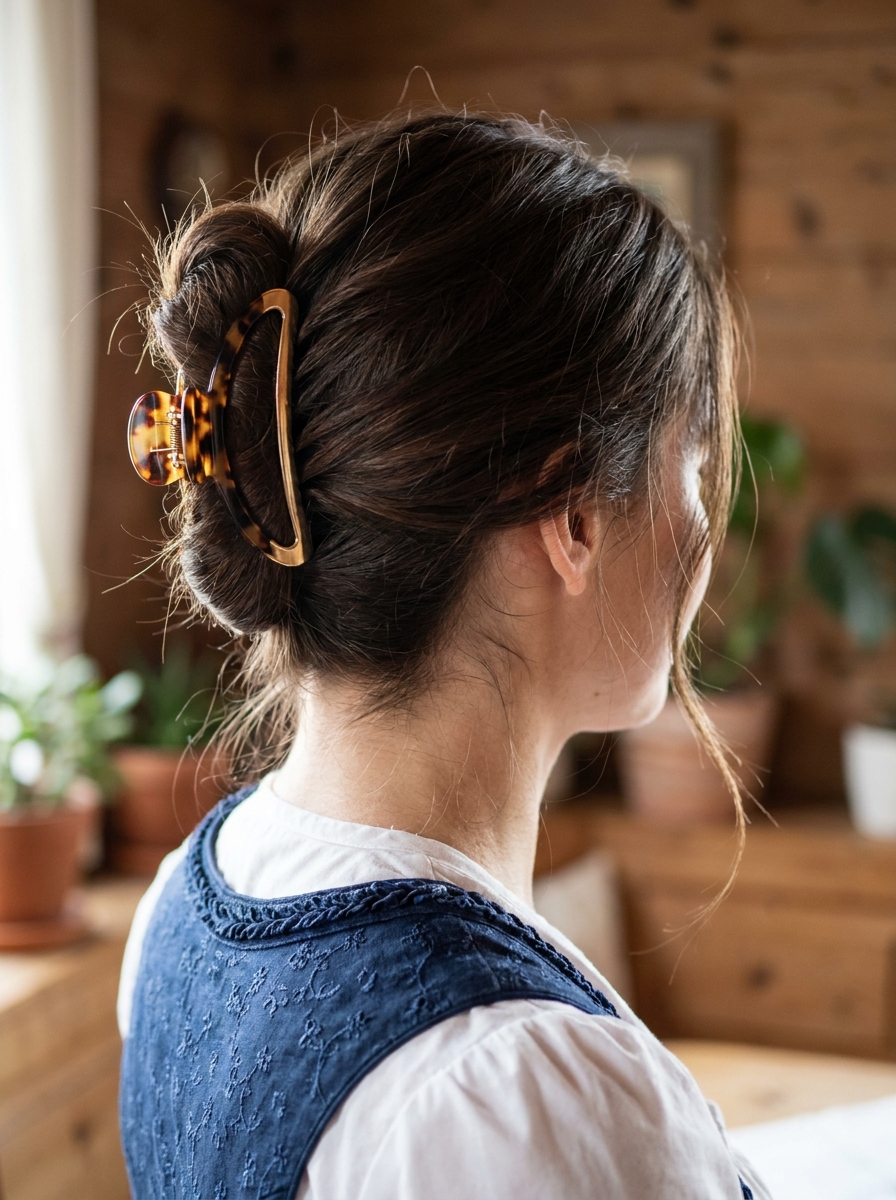 Claw Clip Twist zum Dirndl als Einfache Dirndlfrisuren Inspiration 2026